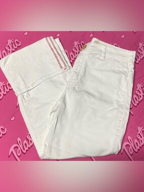 NWOT Anthropologie Pilcro & Letterpress Cropped Hem Bottoms Pants Jeans